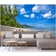 Tranh Dán Tường Phong Cảnh 3D Biển JM-1535
