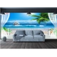 Tranh Dán Tường Phong Cảnh 3D Biển JM-1535