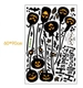 Decal 2 mặt dán tường halloween 5