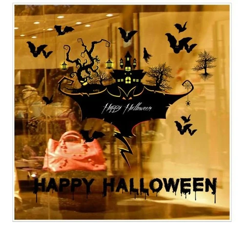 Decal dán tường trang trí Halloween 7