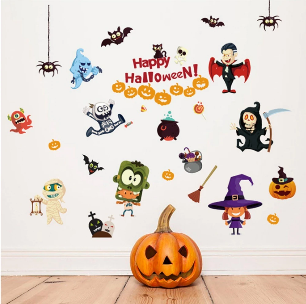 Decal 2 Mặt Halloween 9