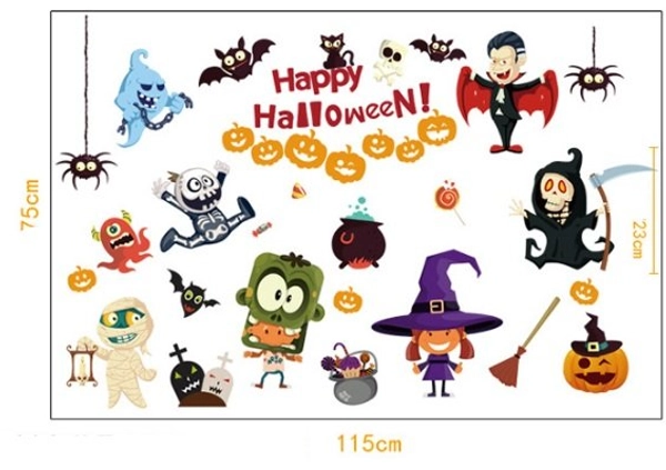 Decal 2 Mặt Halloween 9