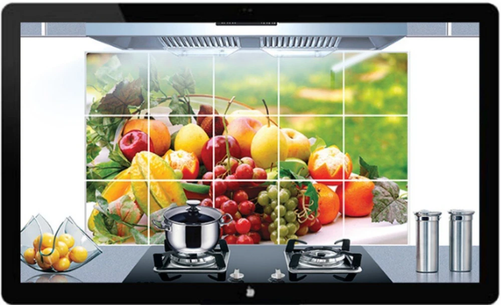 Dán bếp các loại trái cây 2