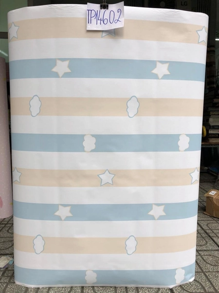 Giấy decal cuộn họa tiết ngôi sao 3 khổ 1m2