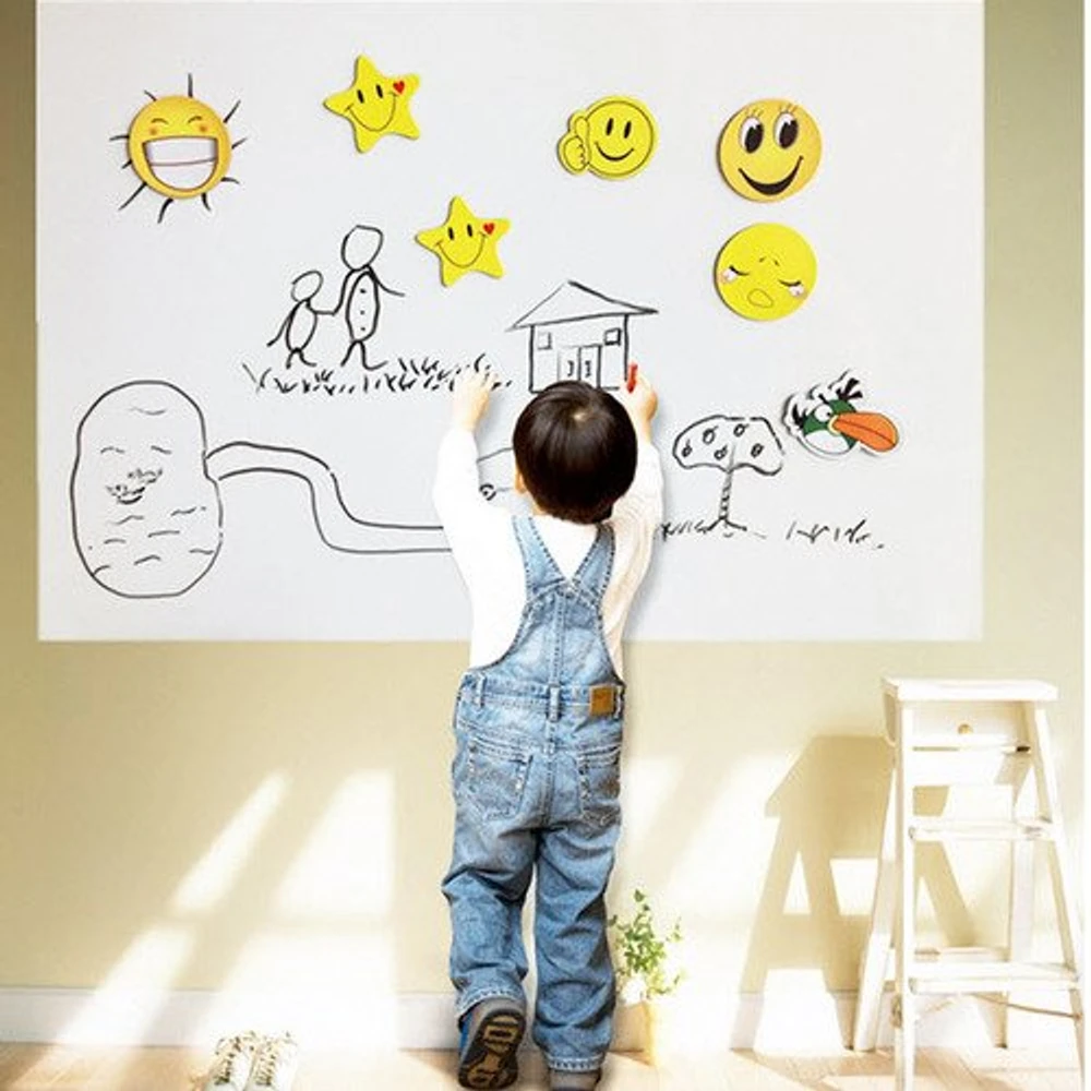 Decal bảng viết trắng khổ 60x200cm