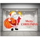 Decal dán tường Ông già Noel và quà giáng sinh 03 (nền trắng đục)