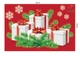 Decal trang trí noel món quà đêm giáng sinh