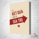Tranh văn phòng có kết quả mới có giá trị