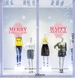 Decal Giáng sinh chữ merry chrismast và happy new year đỏ