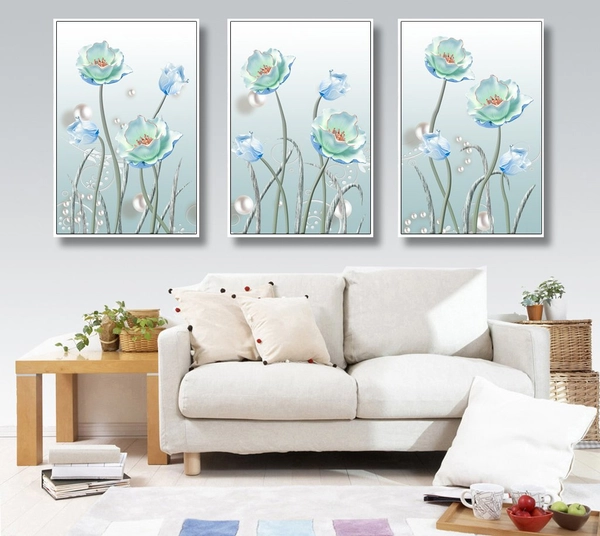 Tranh treo tường hoa pha lê (A-108)