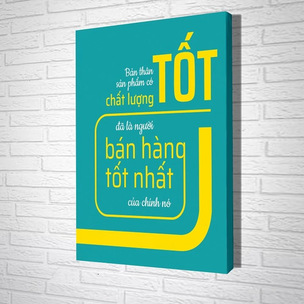 Tranh văn phòng sản phẩm có chất lượng đã là người bán hàng tốt nhất