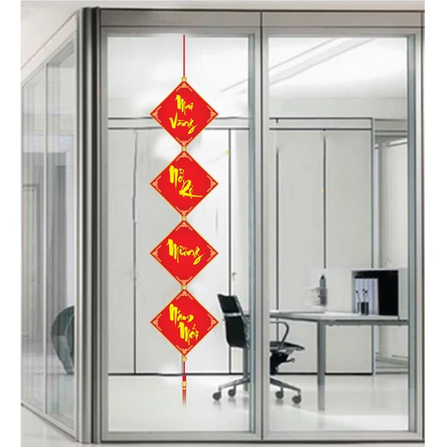 Decal mai vàng nở rộ mừng năm mới