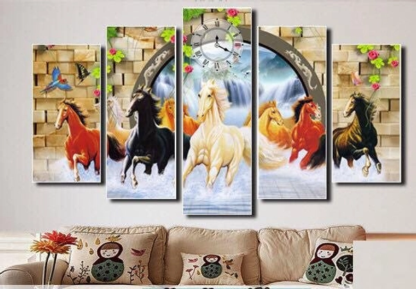 Tranh đồng hồ mã đáo thành công 2