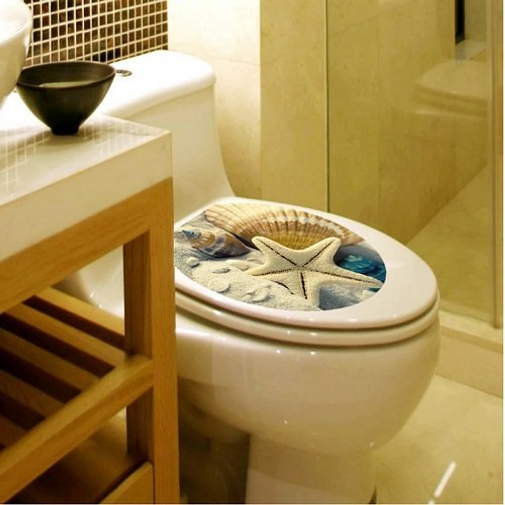 Dán toilet động vật biển