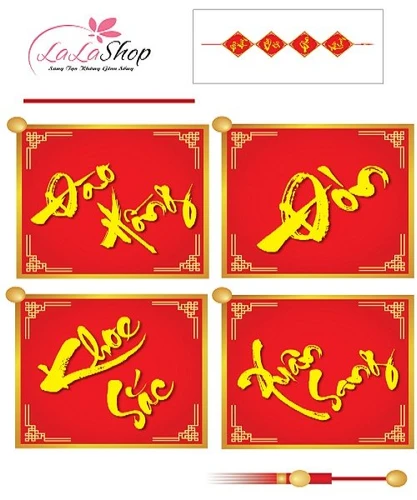 Decal đào hồng khoe sắc đón xuân sang