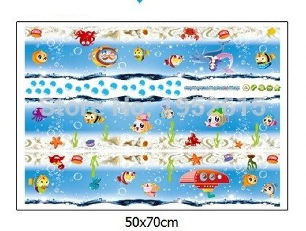 Decal dán chân tường đại dương 3