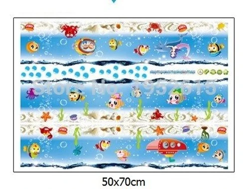 Decal dán chân tường đại dương 3