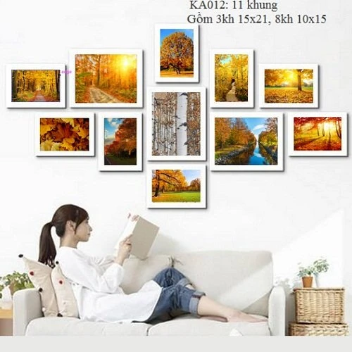 Khung ảnh bộ 11 khung - KA012