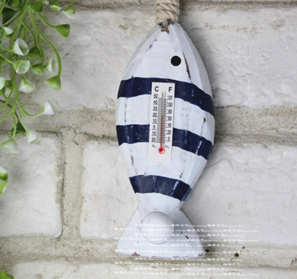 Móc treo kèm nhiệt kế phong cách biển