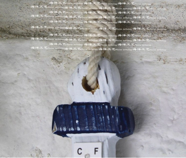 Móc treo kèm nhiệt kế phong cách biển