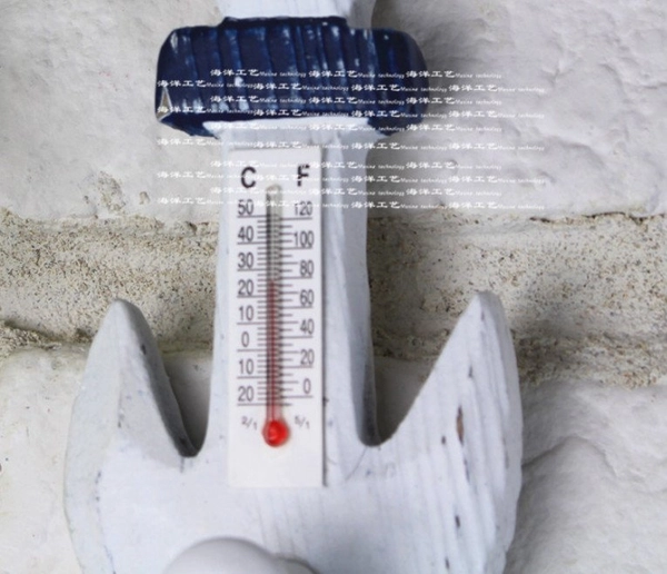 Móc treo kèm nhiệt kế phong cách biển