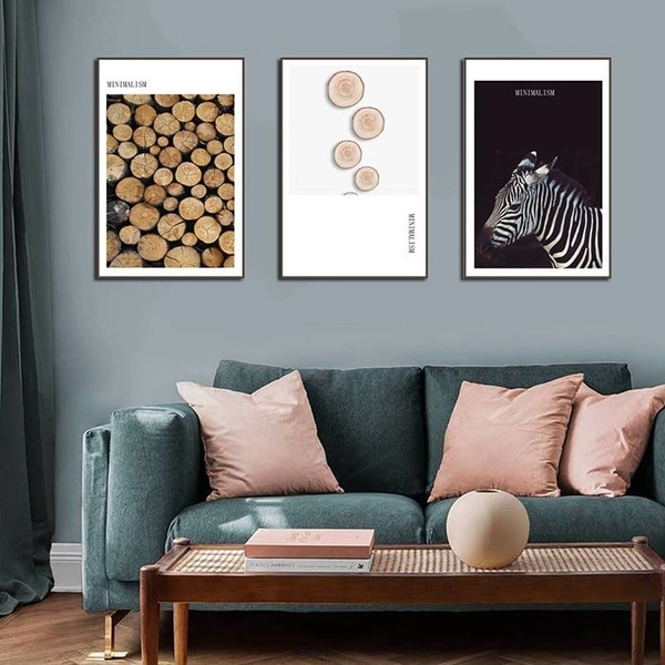 Tranh treo tường ngựa vằn (KE-098)