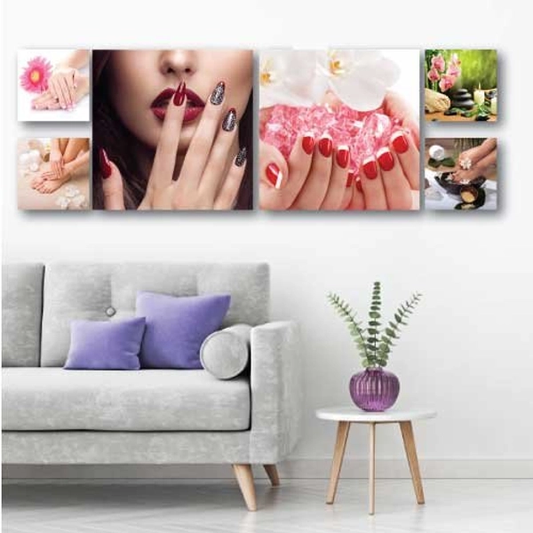 Tranh Treo Tường Spa Massage Chăm Sóc Dưỡng Da Thư Giãn