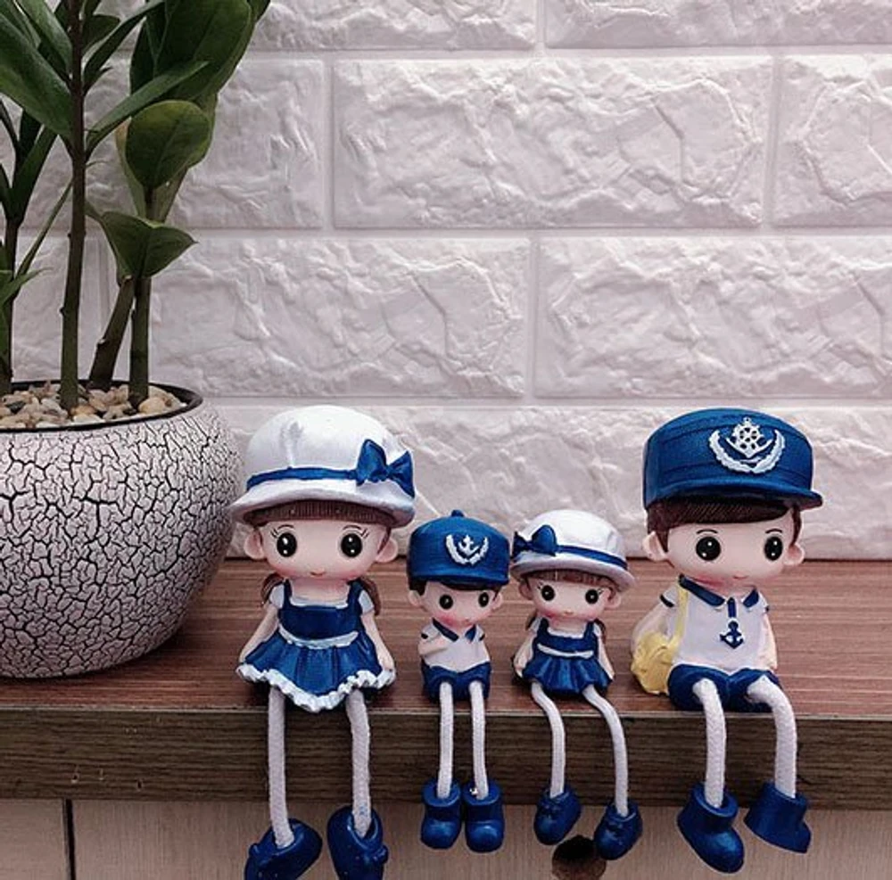 Búp Bê Gia Đình Thủy Thủ 4 Người