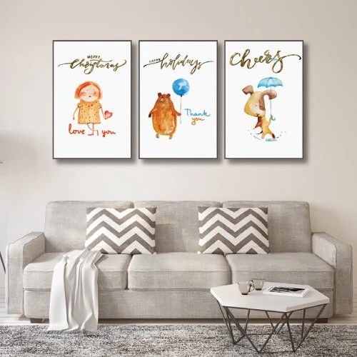 Tranh treo tường hoạt hình (KE-012)