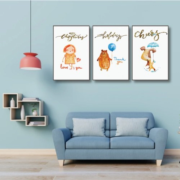 Tranh treo tường hoạt hình (KE-012)