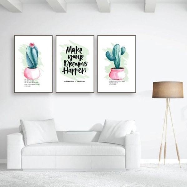 Tranh treo tường make your dreams happen (KE-016)