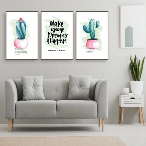 Tranh treo tường make your dreams happen (KE-016)