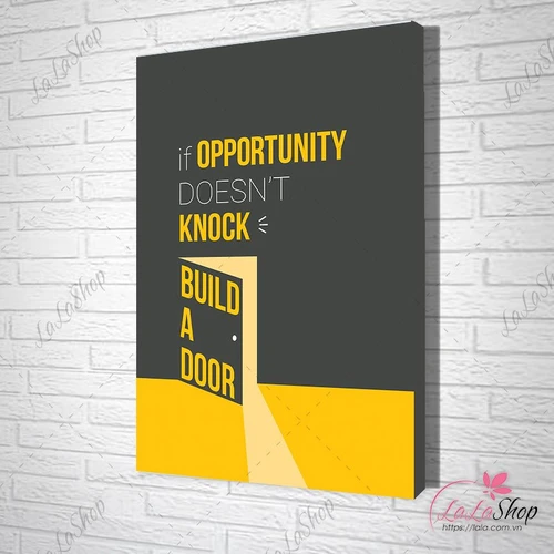 Tranh treo tường build a door
