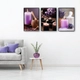 Tranh treo tường spa hoa lavender