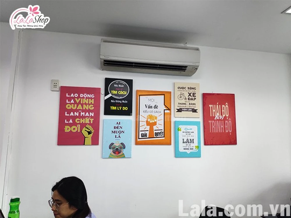 Tranh văn phòng giúp được khách hàng là niềm hạnh phúc của chúng tôi