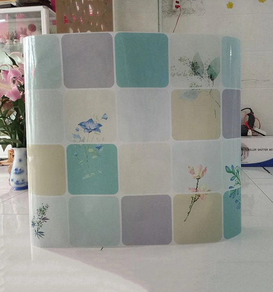 Decal cuộn dán bếp các loài hoa 3