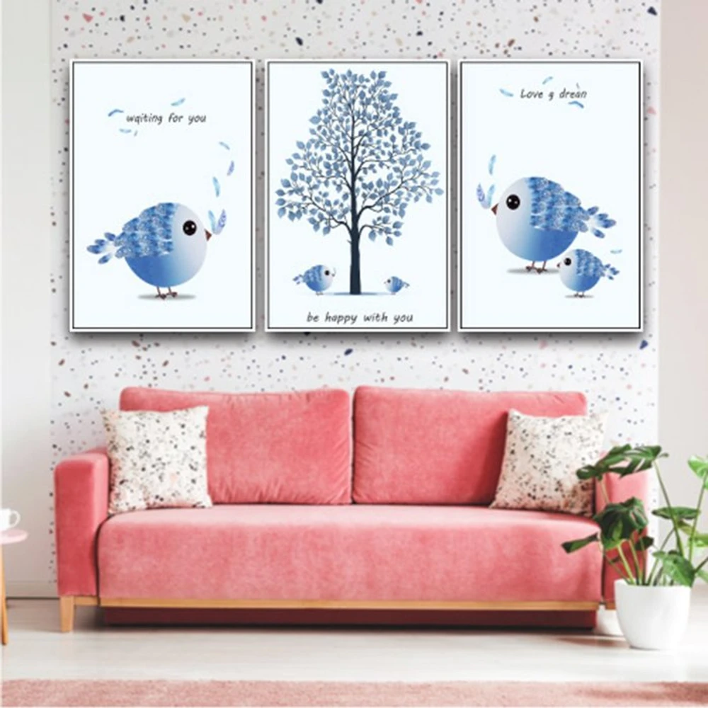 Tranh treo tường cây hạnh phúc