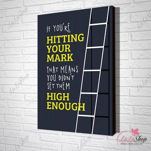 Tranh treo tường hitting your mark 2
