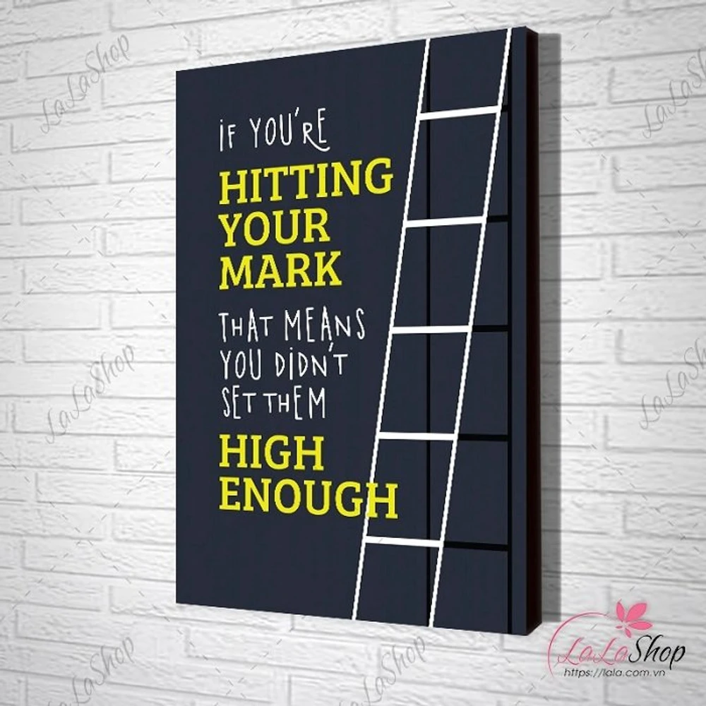 Tranh treo tường hitting your mark 2