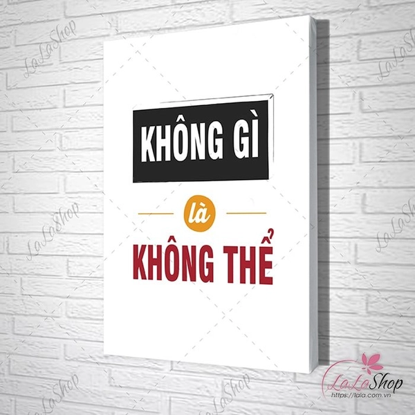 Tranh văn phòng không gì là không thể
