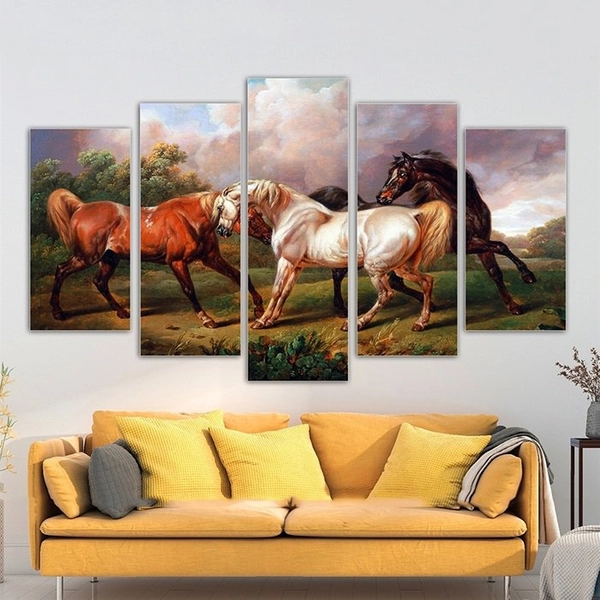 Bộ tranh treo tường 3D mã đáo thành công 10