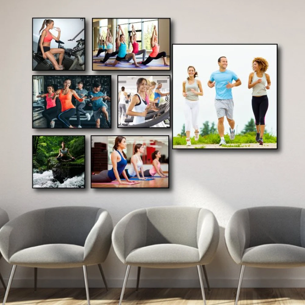 Tranh treo tường yoga 2