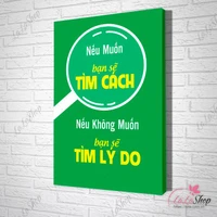 Tranh văn phòng nếu muốn bạn sẽ tìm cách