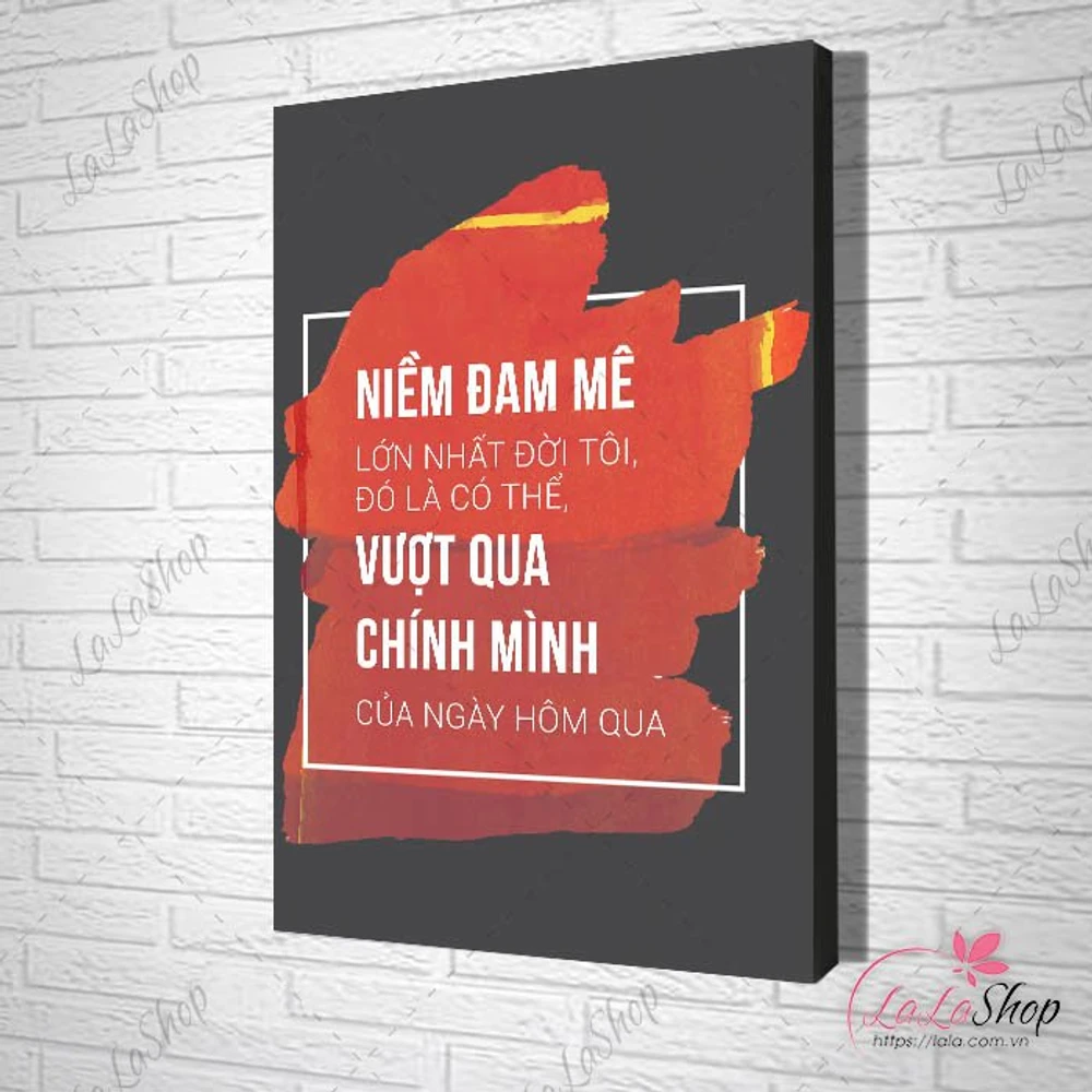 Tranh treo tường vượt qua chính mình