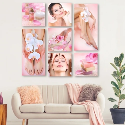 Tranh treo tường spa sang trọng