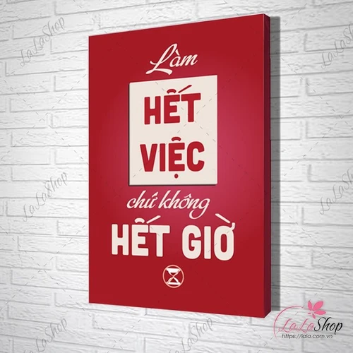 Tranh văn phòng làm hết việc chứ không hết giờ