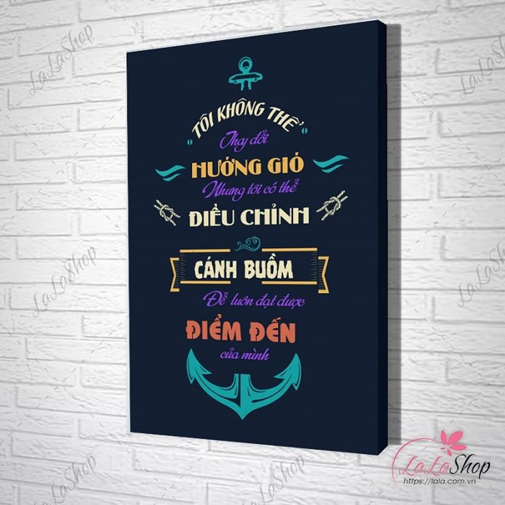 Tranh văn phòng tôi không thể thay đổi hướng gió