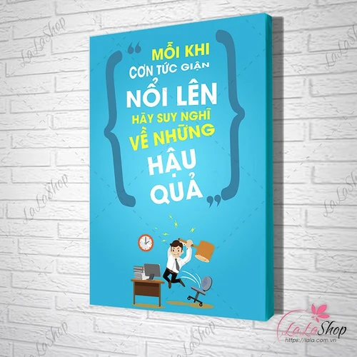 Tranh văn phòng mỗi khi cơn tức giận nổi lên