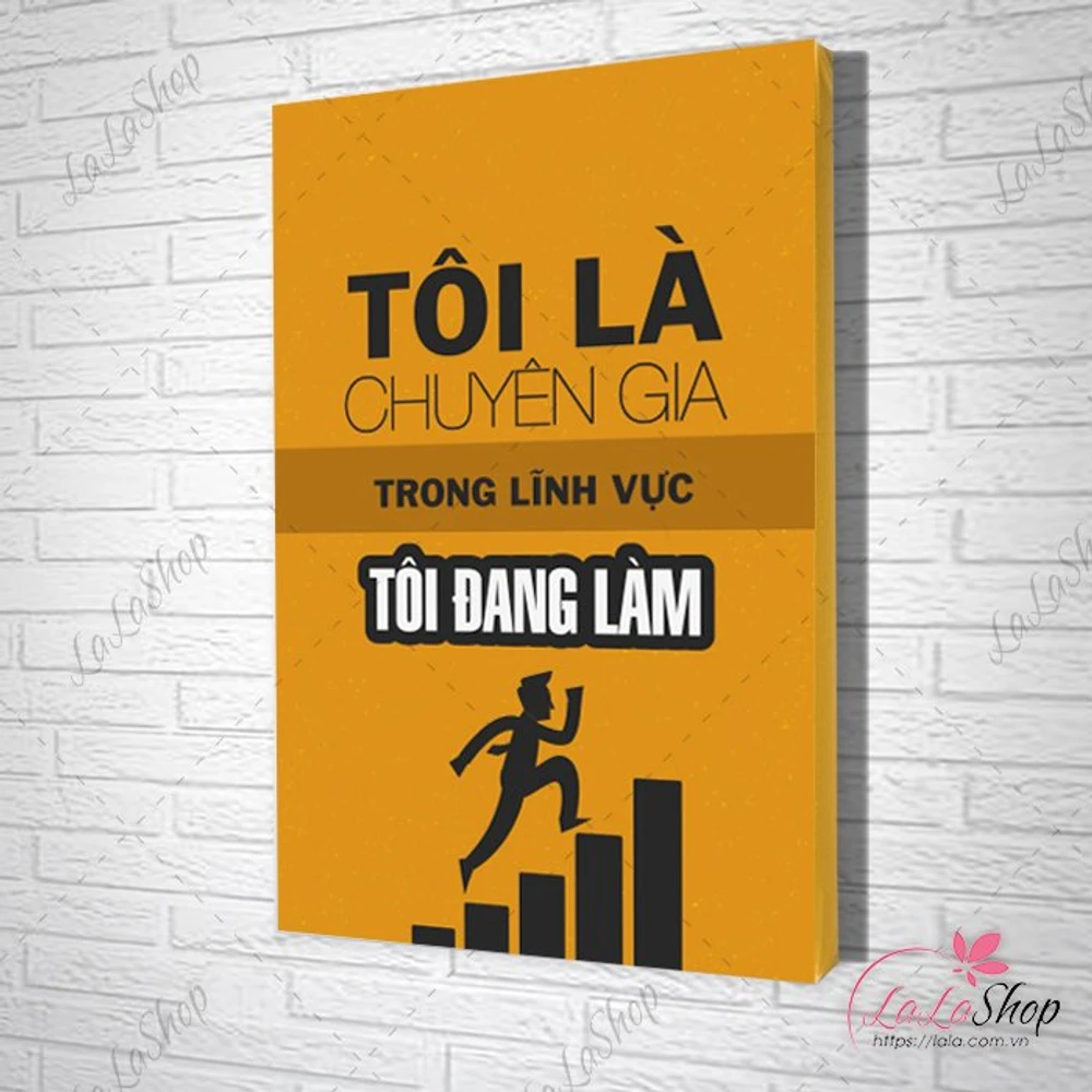 Tranh văn phòng tôi là chuyên gia trong lĩnh vực tôi đang làm