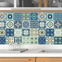 Decal gạch bông hoa văn cổ điển 2 (HG)